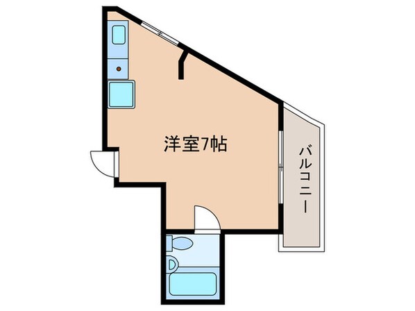 第二松山ハイツの物件間取画像